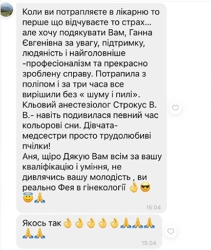  Відгуки Анна Важова